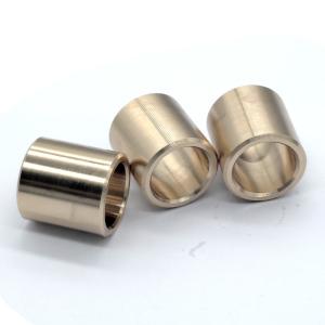 Custom Aluminum Bronze Sleeve Bushings | CNC Machined Bronze Bearing Components