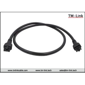 Buy cheap Molex 4.2mm pitch 10 poles overmolded cable assemby with black PVC Jacket from wholesalers