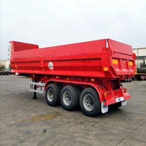 Buy cheap Mechanical Suspension Tri Axle 40T Tipper Trailer from wholesalers