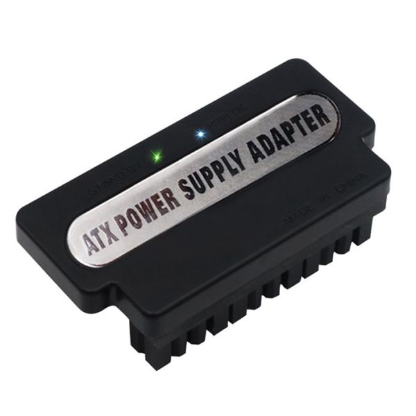 Quality ATX 24Pin Female To 24pin Male 90 Degree Power Adapter for sale