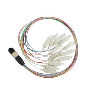 Buy cheap SC Hydra 12 Strand Fiber Cable Assembly MTP MPO Patch Cord For FTTX from wholesalers