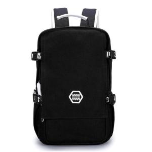 Buy cheap New men's shoulder bag canvas backpack schoolbag Korean high school students leisure travel computer bag from wholesalers