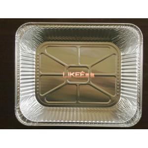 8006 1200ml Aluminum Takeaway Containers Rectangular Disposable Food Containers