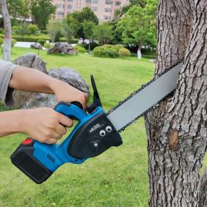 Buy cheap Rechargeable Small Handheld Mini Chainsaw 21V Lithium Mini Chainsaw from wholesalers