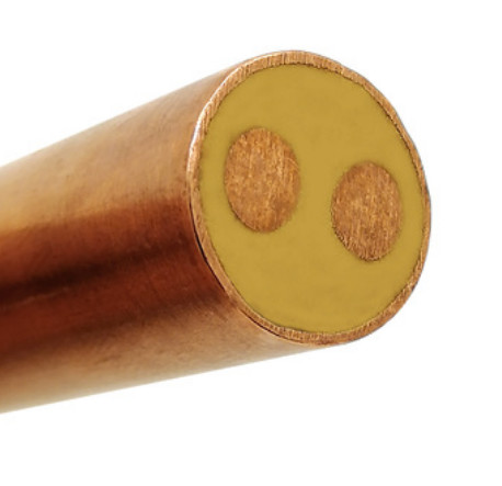 Quality Sheathed Type MI Cable , Fire Resistant Electrical Wire Heavy Duty for sale