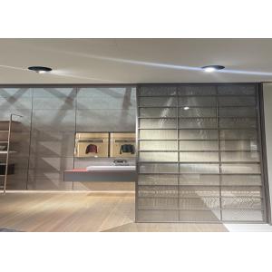 Buy cheap CE Wire Mesh Laminated Glass , Laminated Glass With Metal Mesh Interlayer product