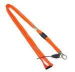 Buy cheap Orange Custom Breakaway Neck Lanyards For Cell Phone / Exhibition Card from wholesalers
