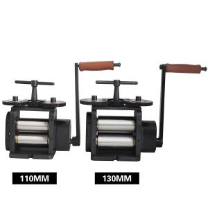 Buy cheap 110/130mm Manual Jewellery Rolling Machine Adjustable Press Thickness from wholesalers