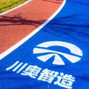 Buy cheap Quick-install Prefabricated Rubber Jogging Track Prefabricated Running Track with Rubberized Track Surface from wholesalers