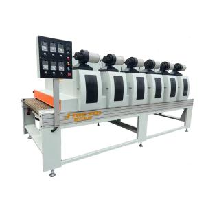 ODM Hot Melt UV Roller Coating Machine For Flat Surface Wood Floor