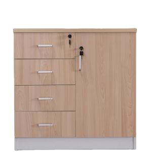 China Mail packing N Office Partition Wooden File Cabinet with Lock and Drawer Storage on sale
