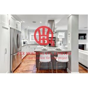 Buy cheap Fashion Shaker-style Solid Wood Kitchen Cabinet with Excellent Design and Quality from wholesalers