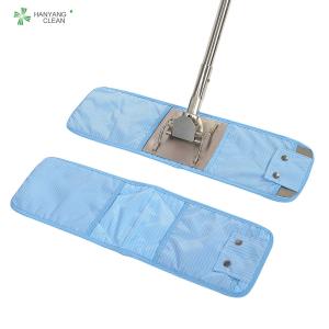 Buy cheap Anti Static Esd Microfiber 304 Stainless Steel Super Absorbency Cleanroom Cleaning Mop from wholesalers