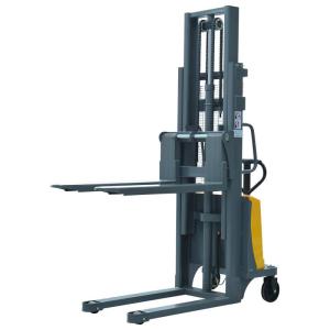 Buy cheap Best Selling Semi-Electric Pallet Stacker Capacity 1000kg 2000kg Lifting Height 3m forklift for Warehouse Handling from wholesalers