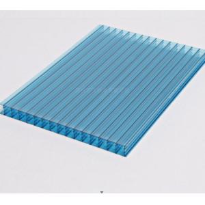 Buy cheap 6mm Transparent Hollow Polycarbonate Panel Roofing Sheet Greenhouse Sheet from wholesalers