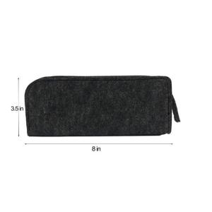 Buy cheap Stationery Felt Pencil Case / Large Zipper Pencil Pouch For School Eco Friendly from wholesalers