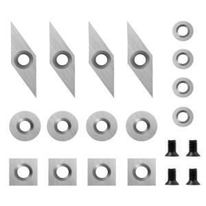 Tungsten Carbide Cutter Inserts Square Shape 14x14x2-30°R150