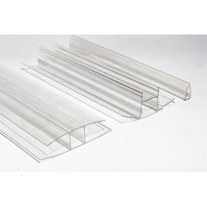 Buy cheap 4mm 6mm 8mm 10mm Polycarbonate Profile H Connecter For Plate And Plank Connection from wholesalers