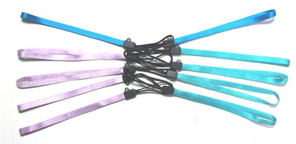 Buy cheap Satin wrist lanyards with mobile phone string, satin wristlet strap for cell phone hanging from wholesalers