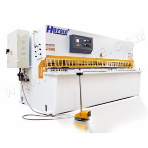 Buy cheap QC12K-10X2500 Hydraulic Swing Beam Shearing machine with CE mark from wholesalers