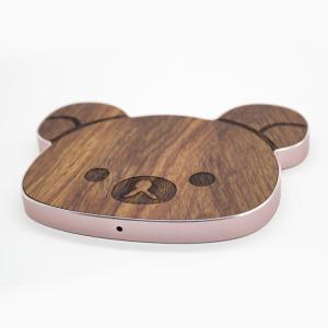 Buy cheap 10W Wooden Wireless Charger Cellphone Usage in Cartoon / Custom Shape from wholesalers