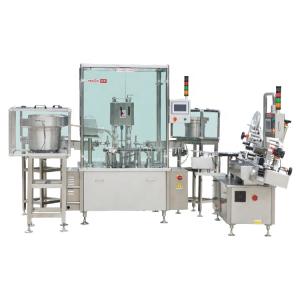 4000BPH Rotary Diagnostic Reagent Filling Line with Peristaltic pump