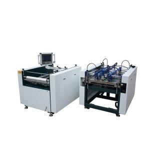 Buy cheap Semi Automatic Case Making Machine / Four Side Folding Machine product