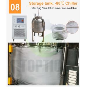 Buy cheap TOPTION Cryogenic Ethanol Extraction Equipment 50lbs Cryo Ethanol Extraction from wholesalers