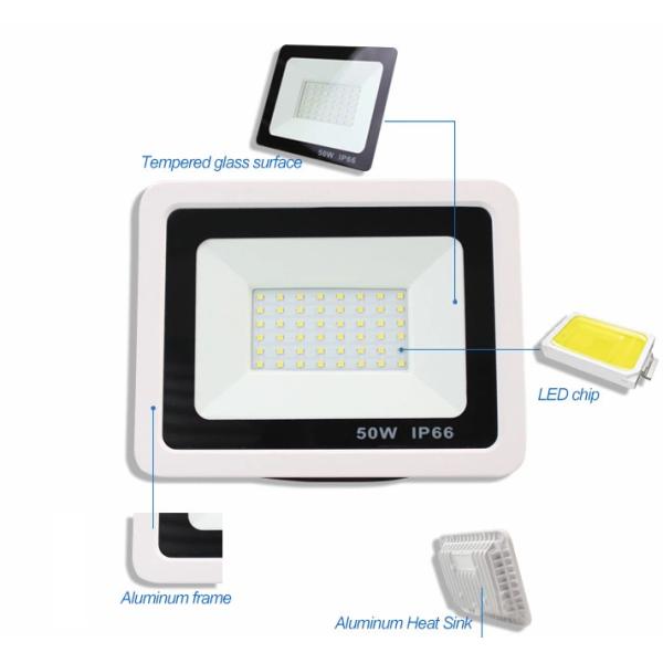 Quality RoHS SMD3030 50 Watt 270V LED Factory Flood Light for sale