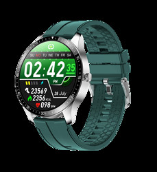 Buy cheap IP68 Silicone Smart Watch , 240*240 Smart Ecg Temperature Bracelet from wholesalers