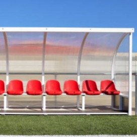 Quality 4 Seats Substitute Outdoor Stadium Seating With EN12727 Certificate for sale