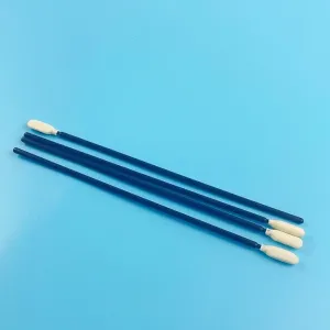 Buy cheap Extended Handle Foam Swab Blue/Green/Black Foam Tip Swab With 165mm Long Handle from wholesalers