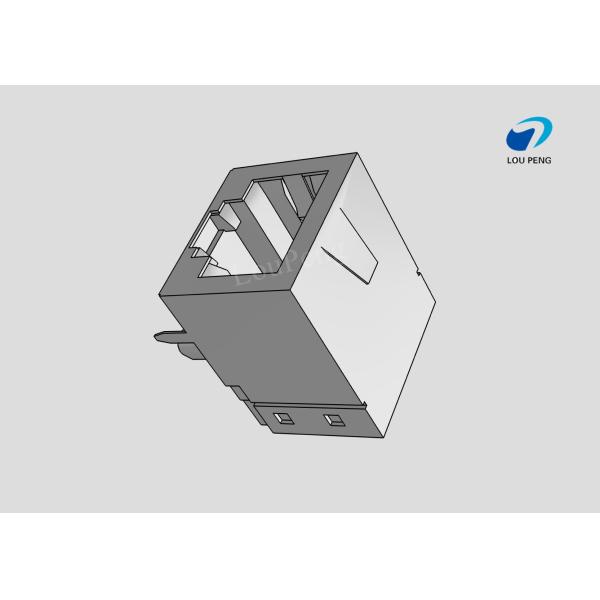 Quality RJ45 Connectors, RJ45, Single Port, Port Matrix Configuration 1 x 1, RJ Type Jacks & Plugs,RJ45,Side,8P8C,R/A,50u" Au for sale