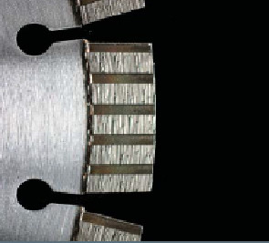 10mm Segment Height Turbo Diamond Cutting Blade For Hard Non - Abrasive