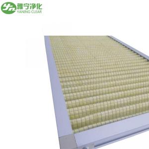 Buy cheap Metal Washable Air Filter Corrugated Aluminum Mesh Air Filter from wholesalers