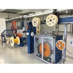 Simplex Half / Full Duplex Fiber Optic Cable Production Line For 2 Core Indoor