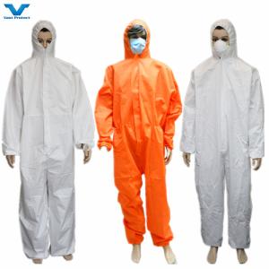 China Standard Category 3/Cat III Direct Tyvek Protective Safety Workwear with Logo Sticker on sale