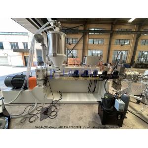 Buy cheap Single Screw Design Plastic PE Pipe Making Machinery Production Line With ISO Certification from wholesalers