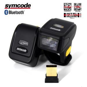 Mini Finger Ring Barcode Scanner Reader Low - Profile Magnesium Trigger