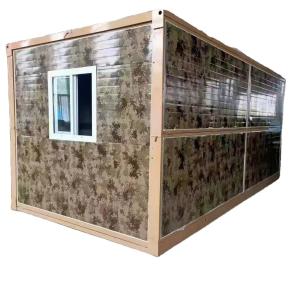 Buy cheap Steel Frame & Sandwich Panel Tiny Foldable Mobile Container House Light from wholesalers