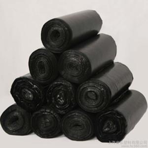 Buy cheap Black Biodegradable Garbage Bags / Biodegradable Dustbin Bags OEM Acceptable from wholesalers