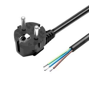 Buy cheap Good Selling EU Power Cord 3G 18 Awg 1.5M Single Head Bare Wire Tail Peeled Tin Tail For Home Appliance Or Power Tool from wholesalers