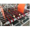 Semi Auto Lock Buttom Carton Folder Gluer Machine For Corrugated Box for sale