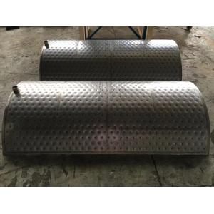 Buy cheap 1-1.2mm Thickness Pillow Plate Heat Exchanger For Customized Heat Transfer Solutions from wholesalers