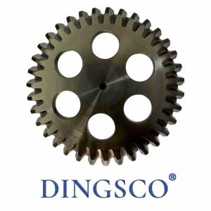 Buy cheap High-Precision ISO 4-6 Grade Steel Robot Spiral Gear with Gleason Teeth Profile for Smooth Transmission from wholesalers