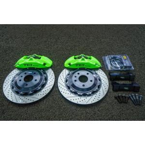 Front Big Brake Kit 355X28mm Disc Green Caliper For MG6 MG5 MG7 2019-2021 18"