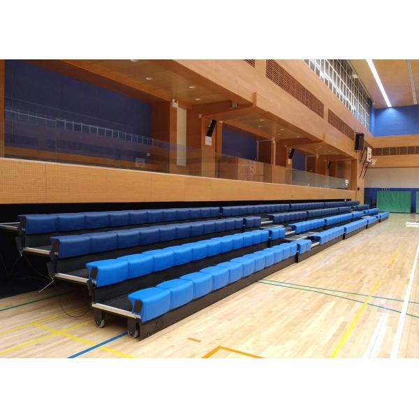 Power Control Retractable Grandstands Retractable Seating System Recessed