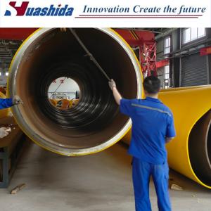Buy cheap Computerized HDPE Jacket Pipe Extrusion Line with Single-Screw and Dust-Free Planetary Cutting for Pre-Insulated Pipe Production from wholesalers