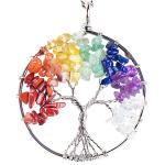 Buy cheap Spiritual Meditation Life Tree Chakra Healing Stone Necklace Jewellery from wholesalers