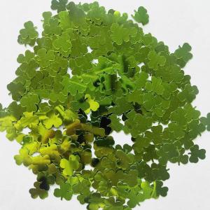 Buy cheap St. Patrick's Day Event Party Supplies Shamrocks Table Confetti in Lucky Clover Hat Shape for Irish Theme Decoration from wholesalers